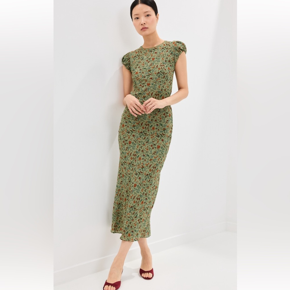 NWT Reformation Leana Maxi Dress